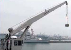 Straight (Box) Boom Crane (Boat and Aircraft Crane for U.S. Navy)