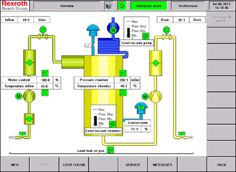 VacuClean Interface - Process Overview